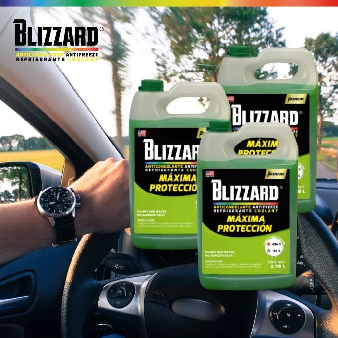 BLIZZARD ANTICONGELANTE CONVENCIONAL MÁXIMA PROTECCIÓN 66%